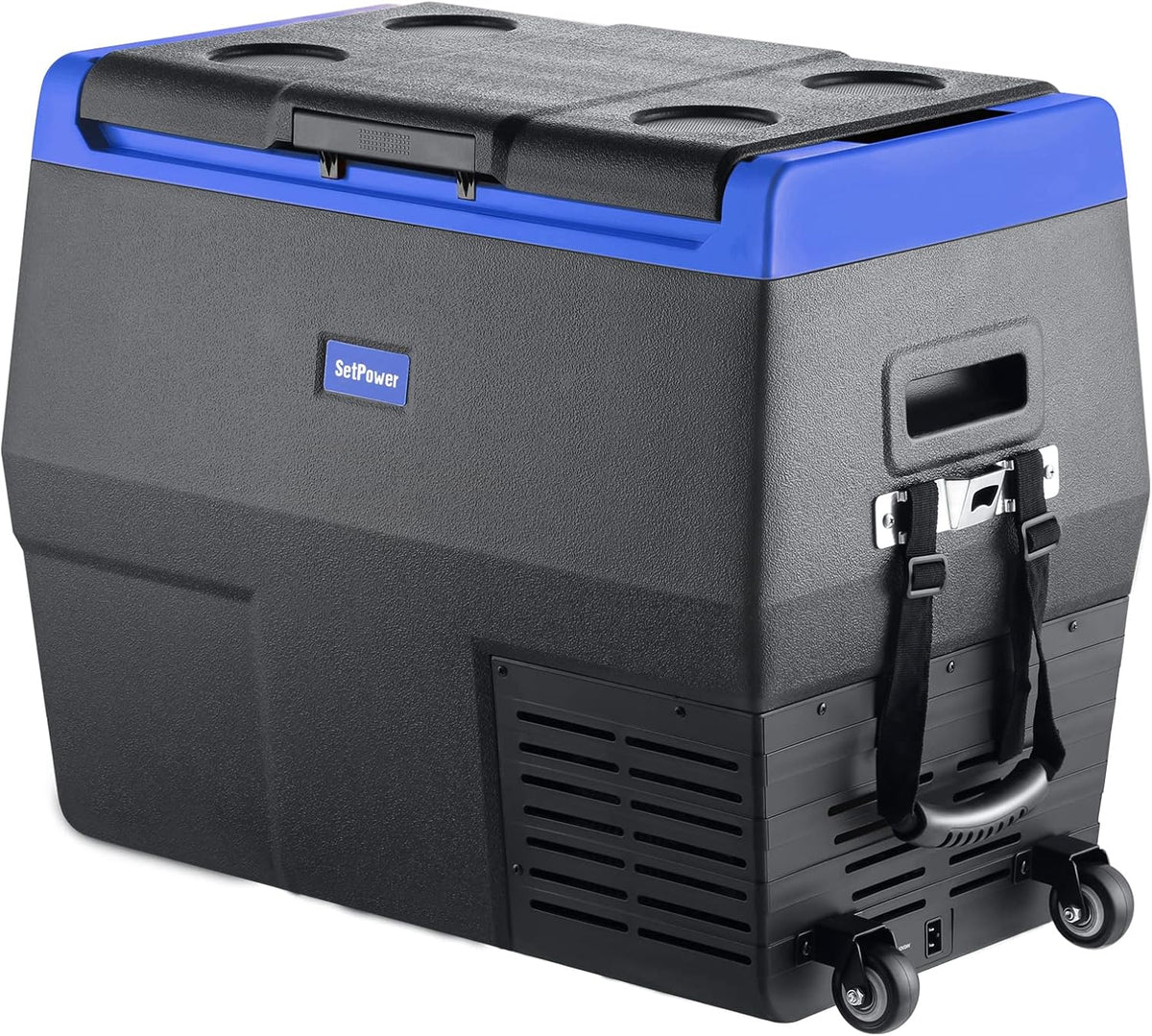 12 Volt Portable Car Refrigerator Freezer with Wheels K86157