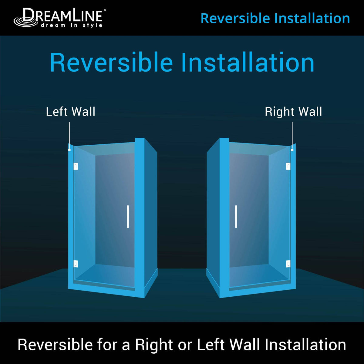 Frameless Hinged Shower Door C991771