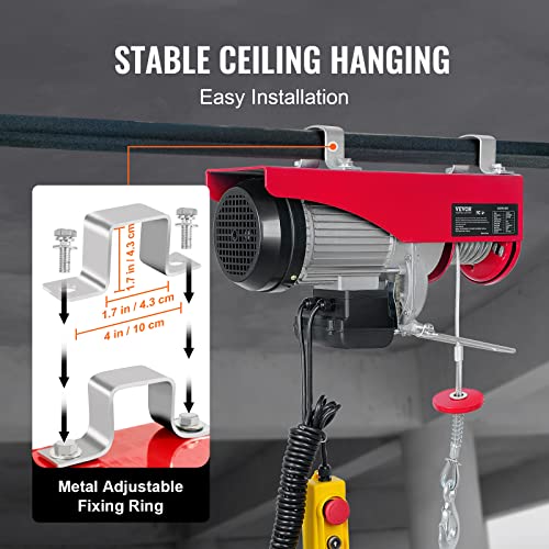 110V Electric Hoist with Remote Control S232