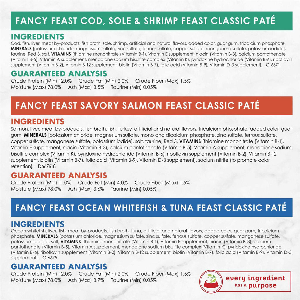 Seafood Classic Pate Wet Cat Food O2316
