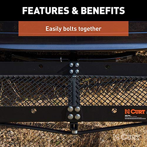48 x 20-Inch Hitch Cargo Carrier, 300 lbs Capacity P69820