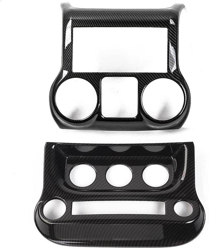 Car Interior Center Console Dashboard Panel & Air Conditioning Switch Panel Frame Cover Trims G59414