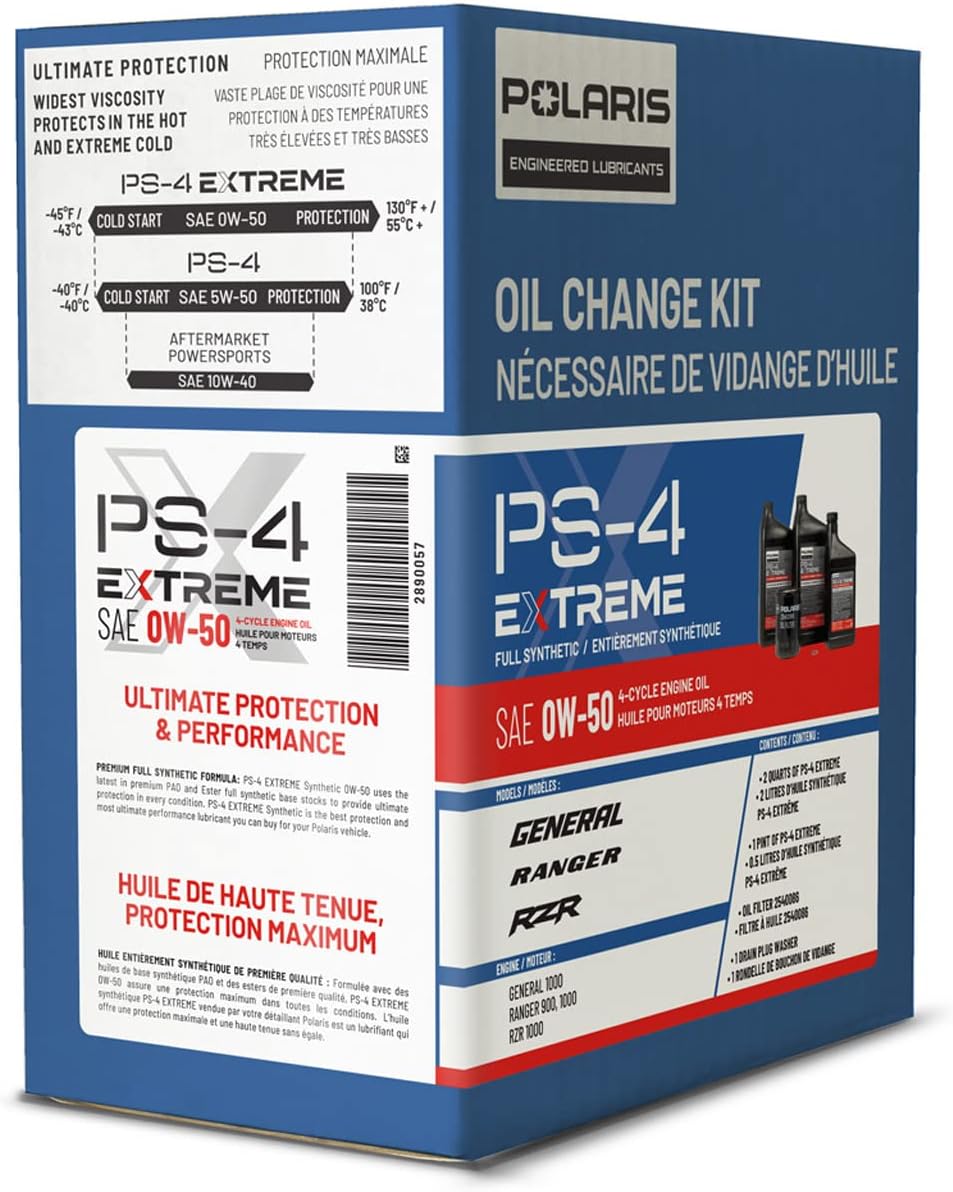 2.5 Quarts Full Synthetic Oil Change Kit with Oil Filter and Washer M3459