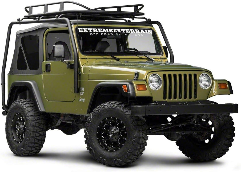 Textured Black Roof Rack Basket T291