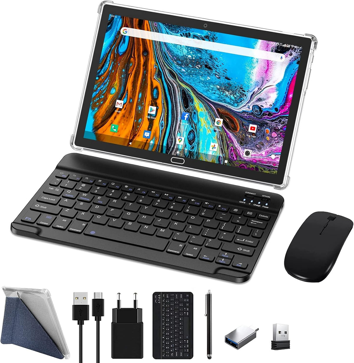 10 inch 4G Android Tablet PC with Keyboard R460