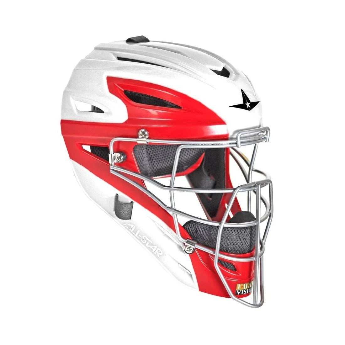Youth Catchers Helmet - White/Royal X99833