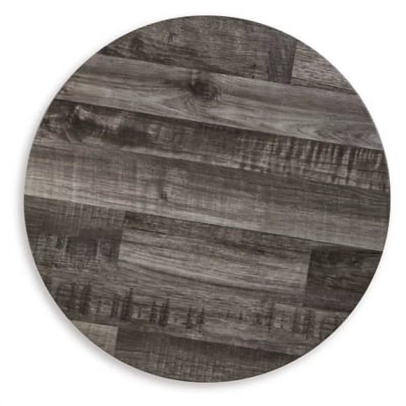 Accent Table Set of 2 Black/Gray F277537