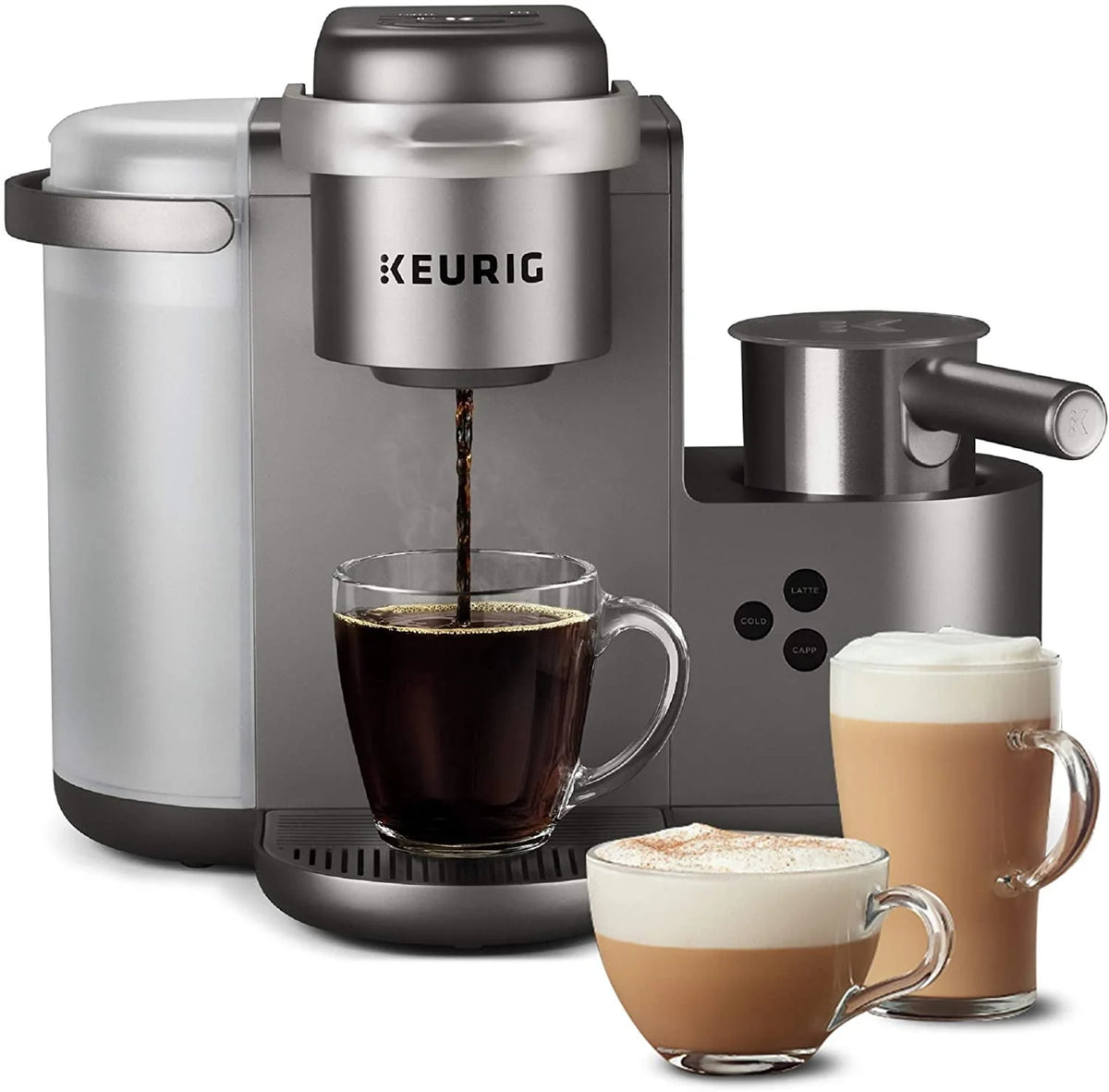Single Serve Coffee Maker with Milk Frother X819