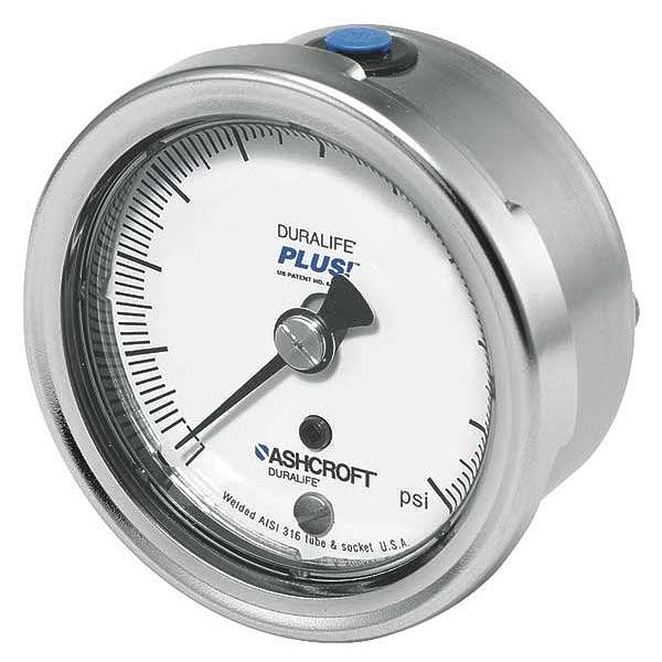 Compound Gauge, 30 HG to 30 Psi, 2-1/2In N76458