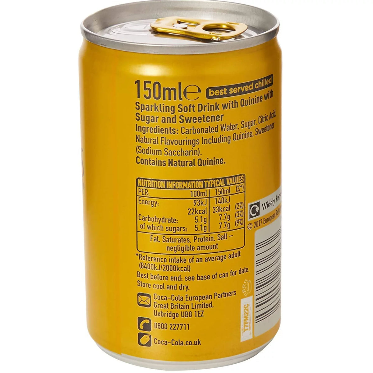 Indian Tonic Water 150ml (Pack of 12) S1154