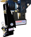 Gooseneck Air Hitch & Coupler, Square 4" Straight Pin 30K Coupler 9" Offset R517882