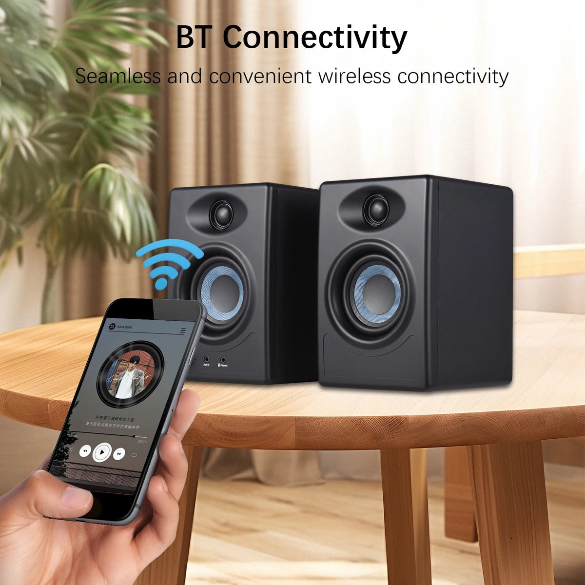 50W Active Near-field Studio Speakers X268