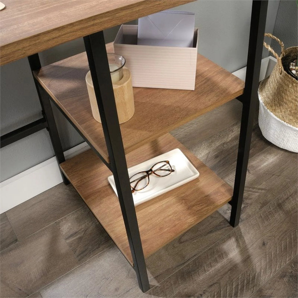 Single Pedestal Desk in Sindoori Mango S88715