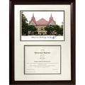 Diploma Frame Lithograph with Diploma B993