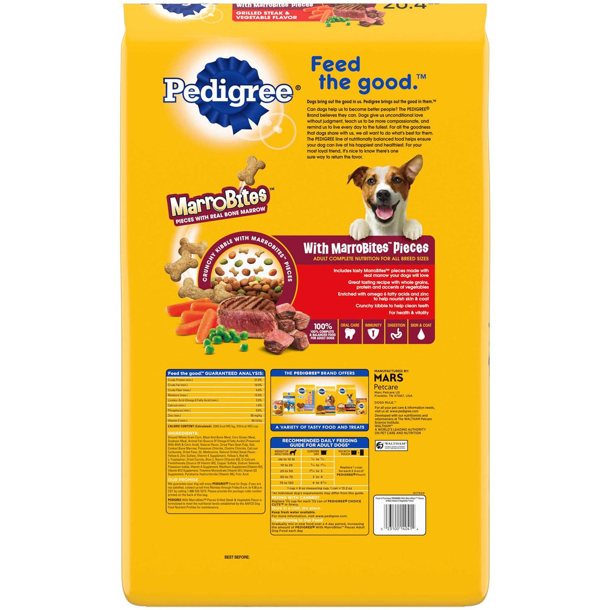 Steak & Vegetable Adult Dry Dog Food N4321