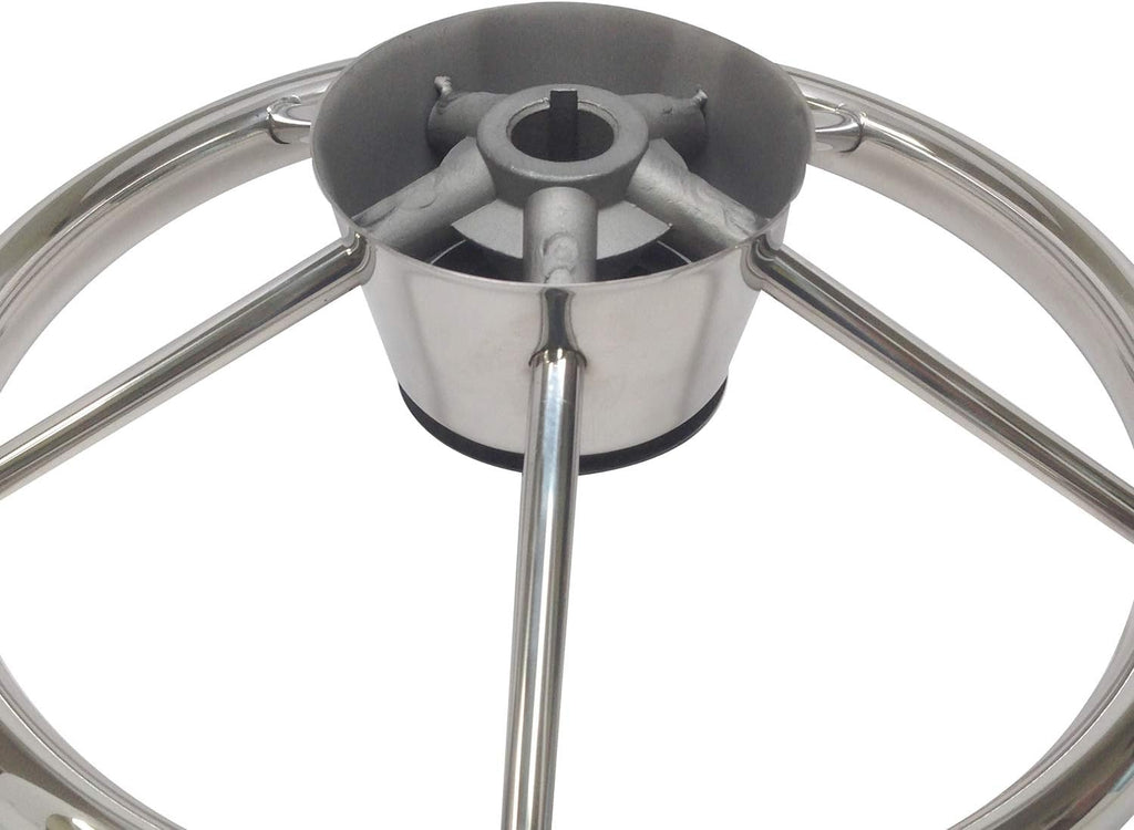 Black 5 Spoke Steering Wheel Q255105