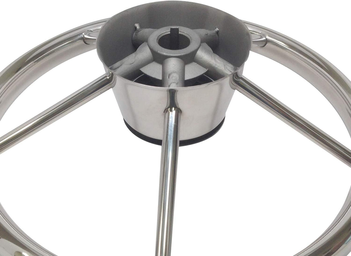 Black 5 Spoke Steering Wheel Q255105