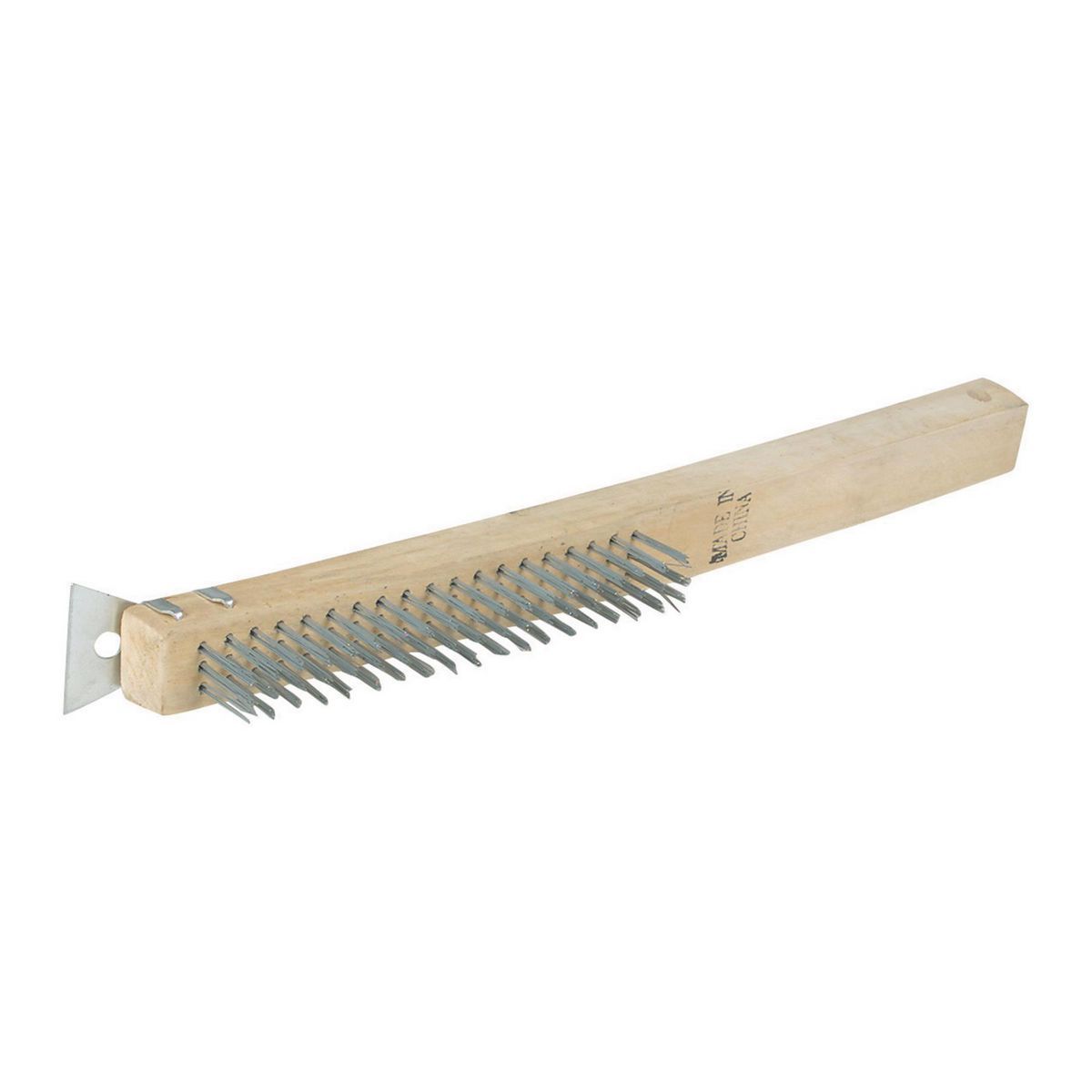 Wire Brush with Scraper T31503