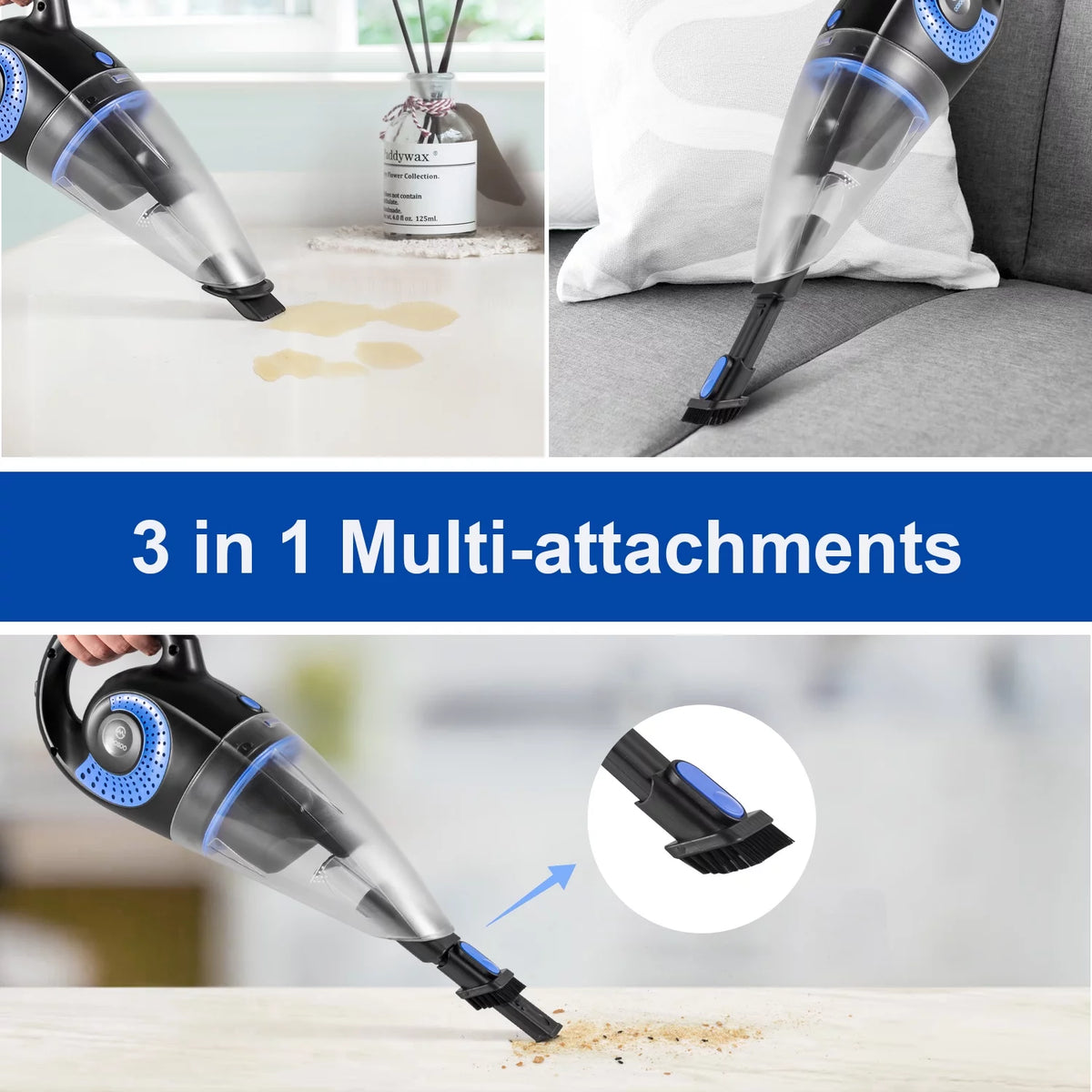 Cordless Wet Dry Handheld Vacuum E3410