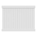 White Vinyl Privacy Fence Panel Kit T992647