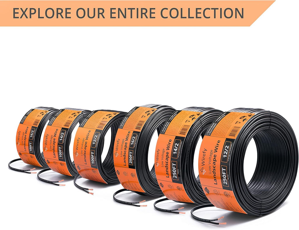 14-Gauge 2-Conductor 250 Feet Landscape Lighting Wire V5425