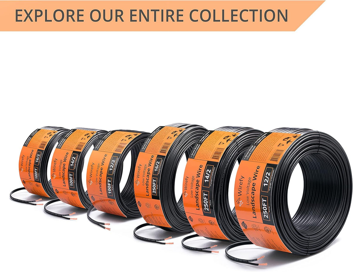14-Gauge 2-Conductor 250 Feet Landscape Lighting Wire V5425
