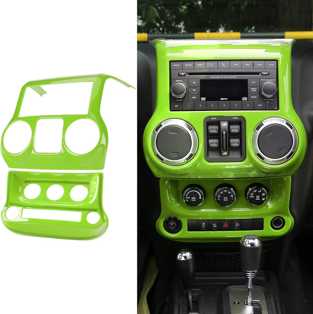 Car Interior Center Console Dashboard Panel & Air Conditioning Switch Panel Frame Cover Trims G59414