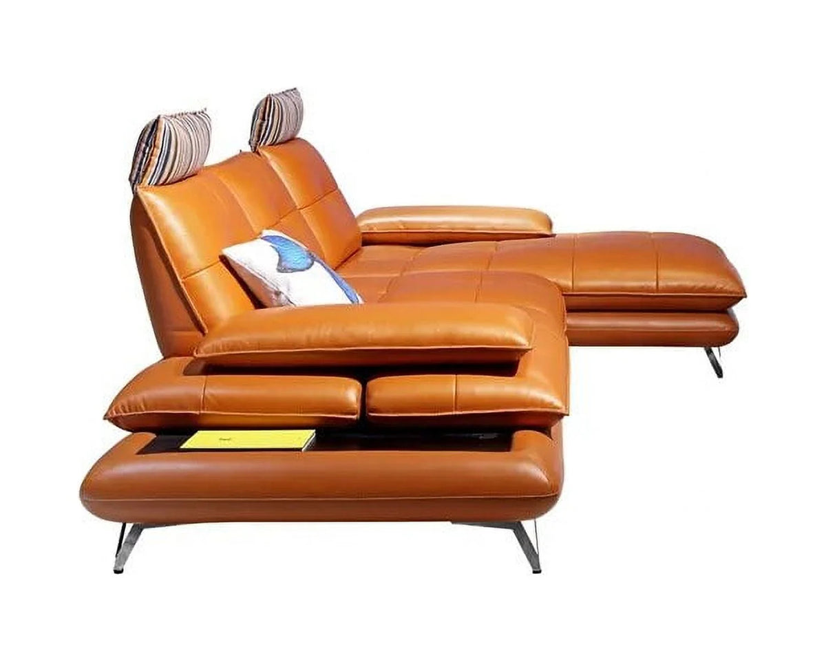 Genuine Leather Sectional Sofa C904375