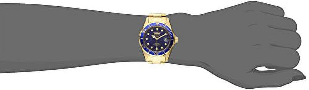 Blue Dial Gold-plated Men's Watch U6737