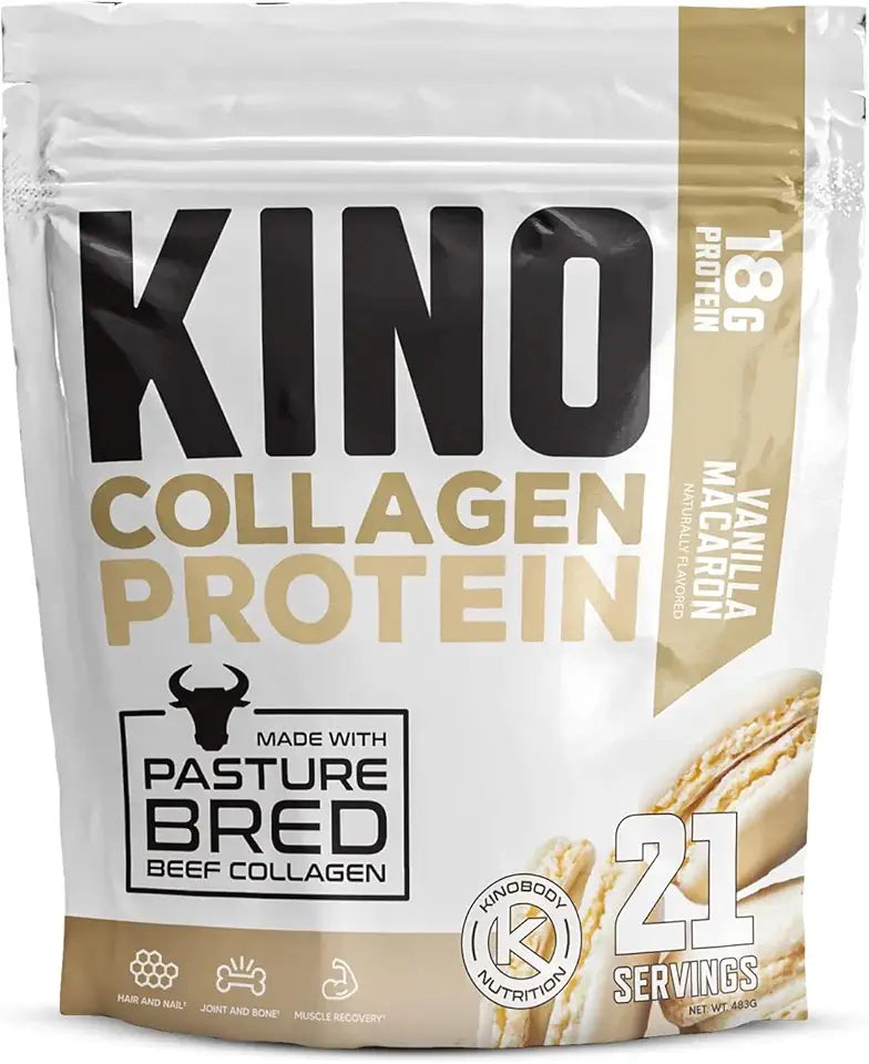 Grass-Fed Collagen Protein with MCT Powder Vanilla B590