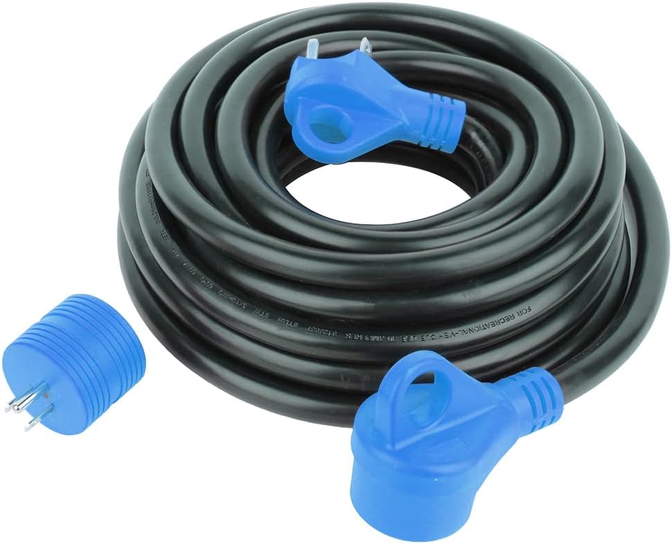 30FT 30 Amp RV Extension Cord J2625