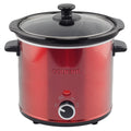 Red Stainless Steel 3.2 Quart Slow Cooker K74936