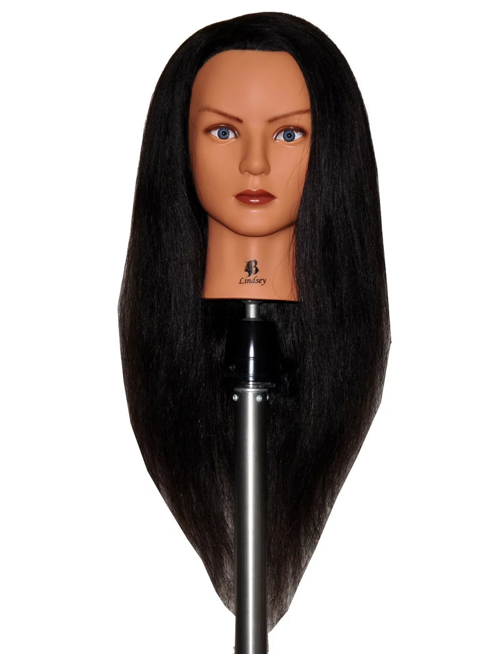 24" Cosmetology Mannequin Training Head with Human Hair E22780