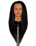 24" Cosmetology Mannequin Training Head with Human Hair E22780