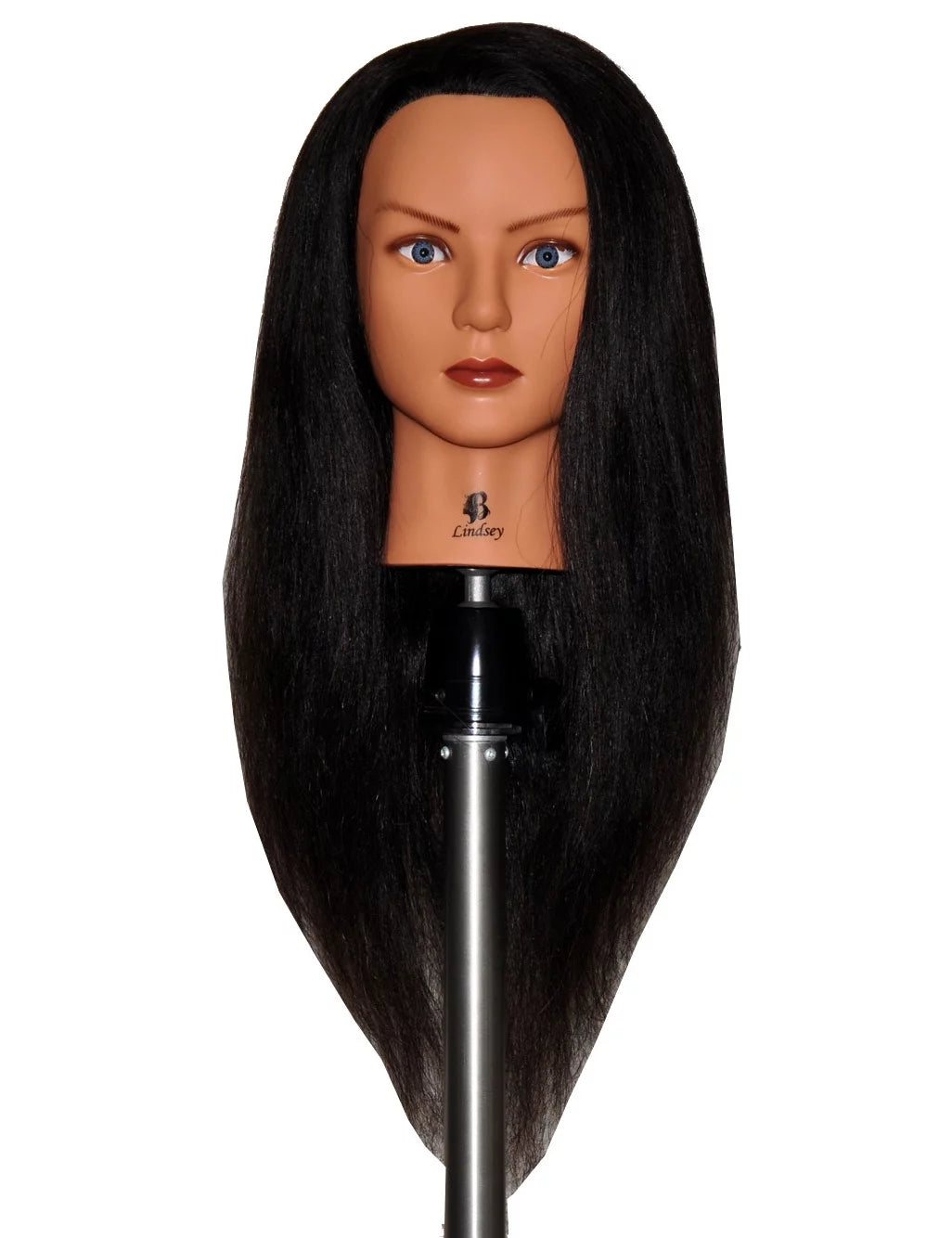 24" Cosmetology Mannequin Training Head with Human Hair E22780