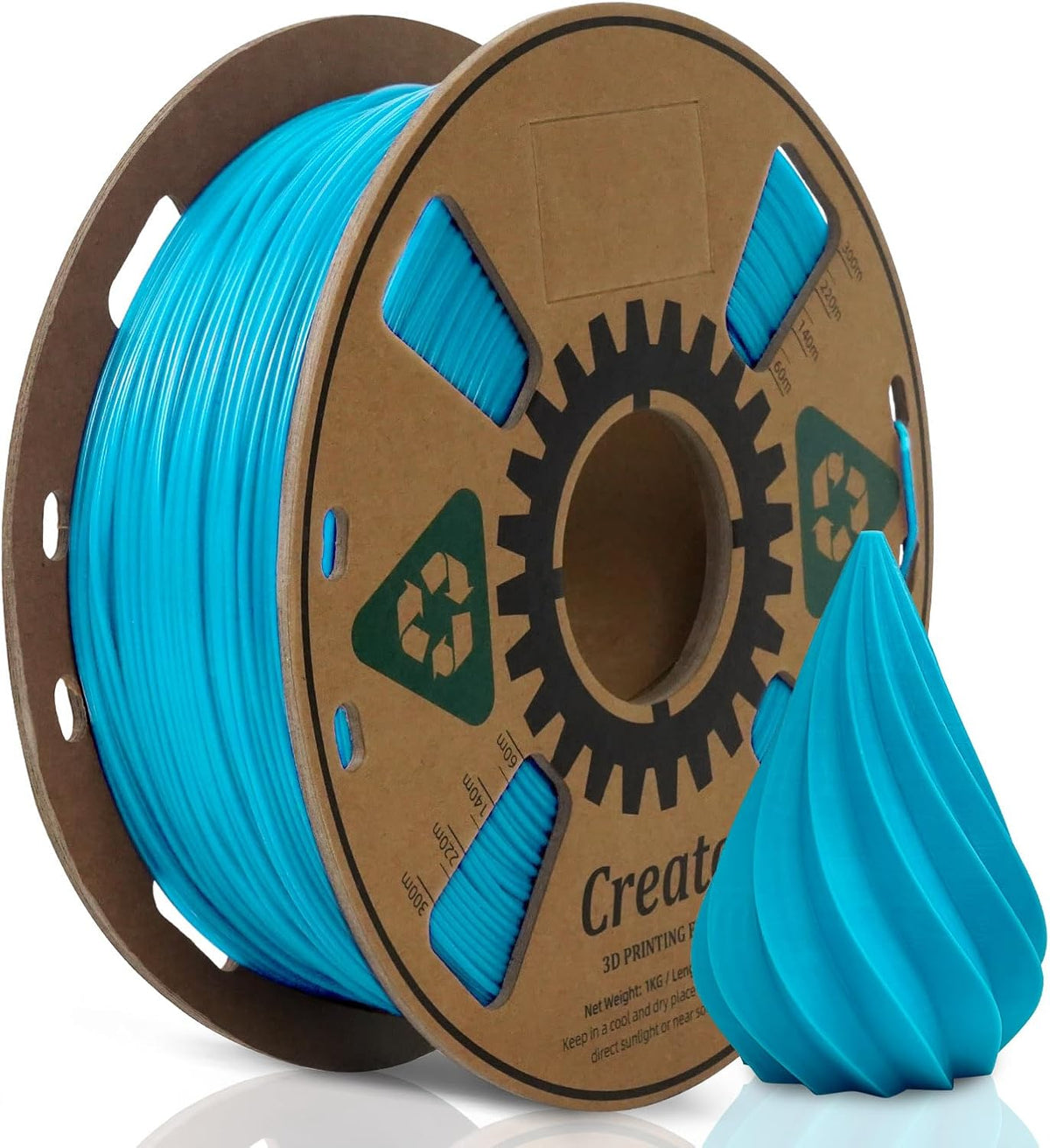 3D Printer with Extra 1KG HS PLA Cyan Filament K902