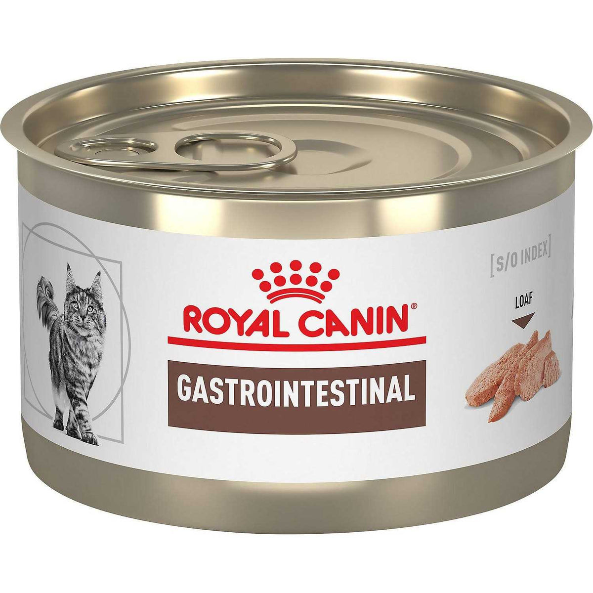 Veterinary Diet Adult Gastrointestinal Loaf in Sauce Canned Cat Food D52718