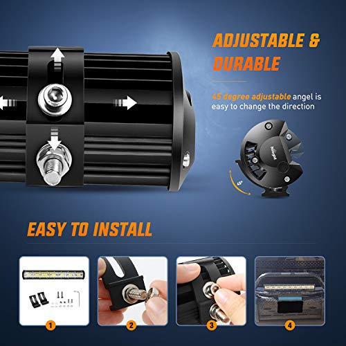 420W 20Inch Triple Row Flood Spot Combo LED Off Road Light Bar T42387