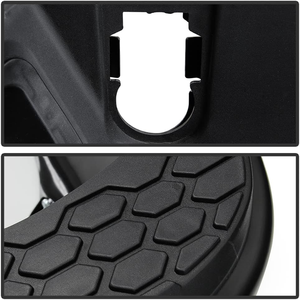 Black Steel Rear Step Bumper Assembly G566