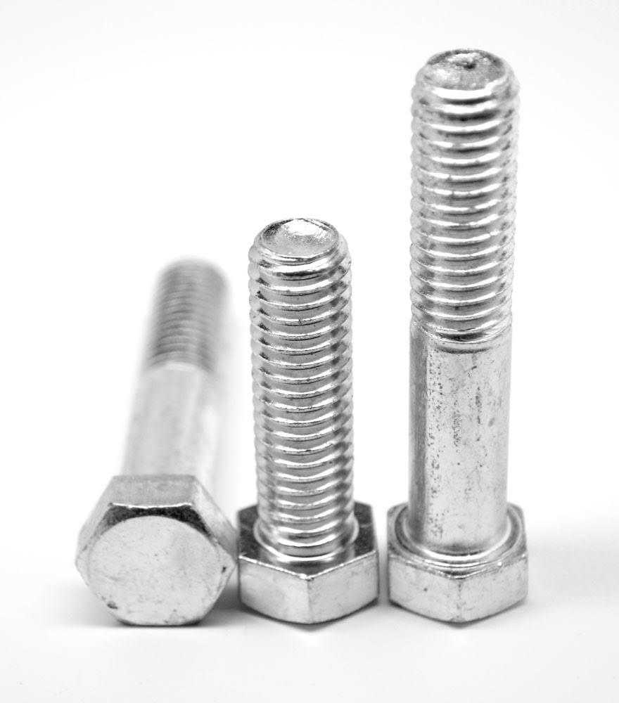 22 x 4 1/2 Grade 5 Hex Cap Screw Zinc Plated B8571