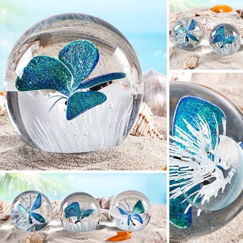 Hand Blown Glass Paperweight Y890