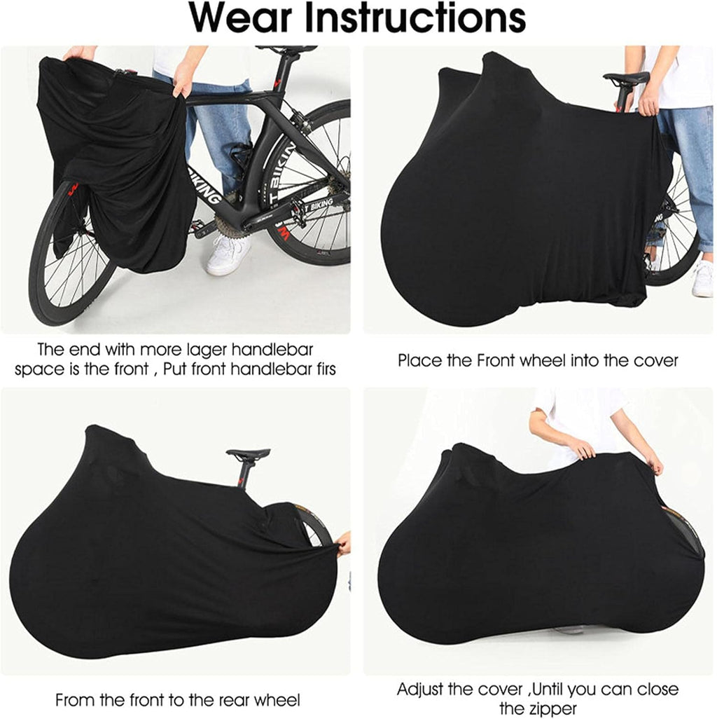 Full Bike Cover with Zippers Q34166