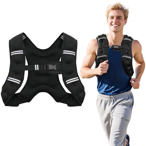 Weighted Vest with Reflective Stripe, Size Adjustable N438416