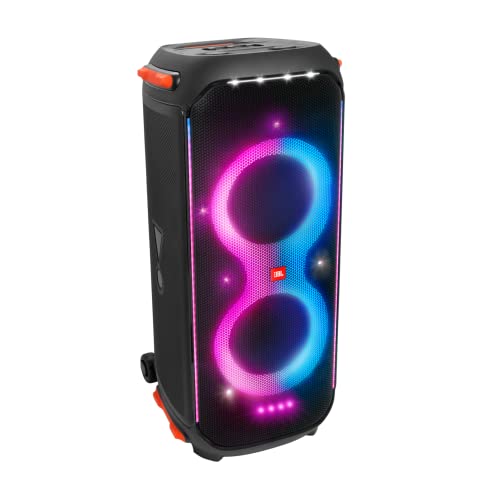 Black Party Speaker with Handle Wheels D6212