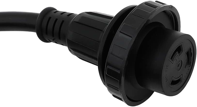 30Amp 36 Foot RV Power Extension Cord 10AWG/3C Wire TT-30P to L5-30R Twist Lock I4539