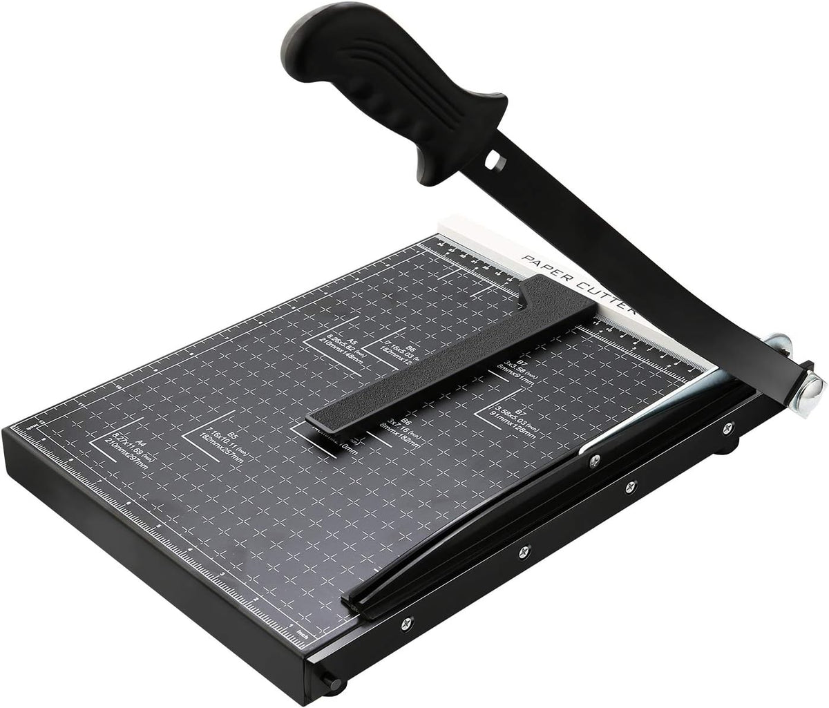 A4 12 inch Guillotine Paper Trimmer 10 Sheets Capacity Black M825232