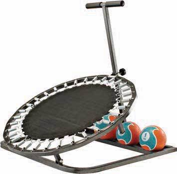 Adjustable Ball Rebounder Set with Rack and 5 Balls S2170
