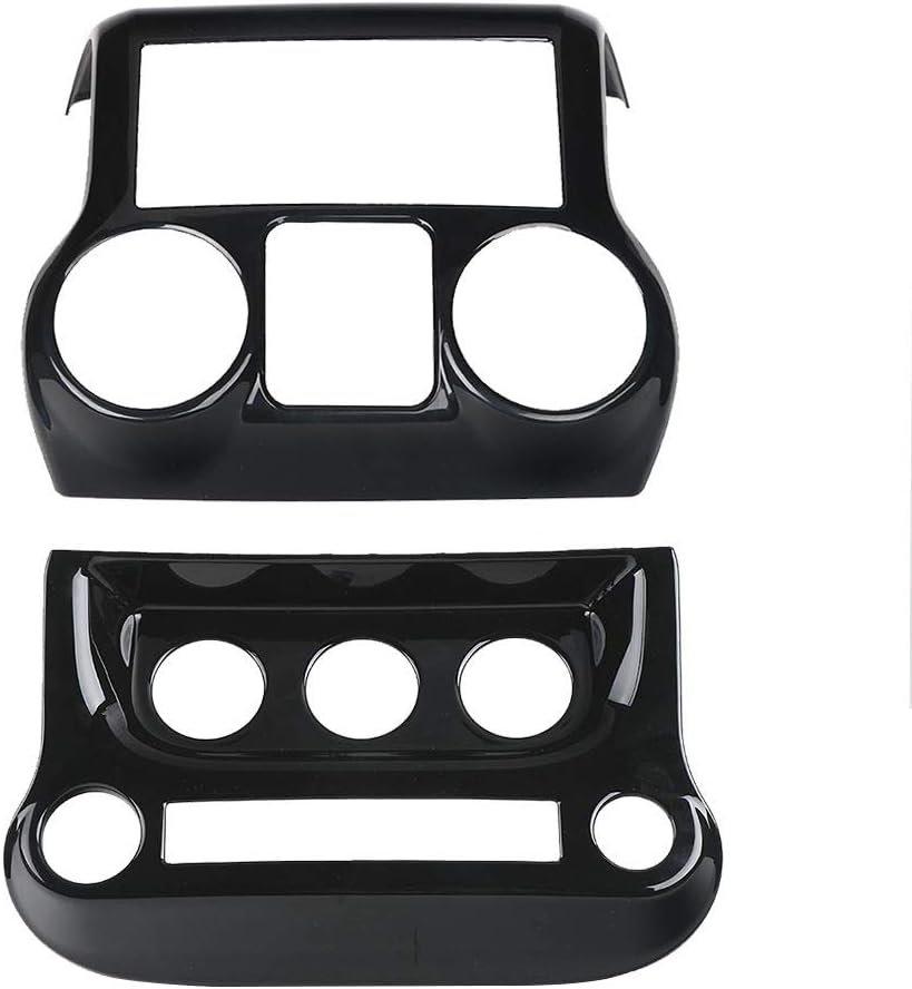 Car Interior Center Console Dashboard Panel & Air Conditioning Switch Panel Frame Cover Trims G59414