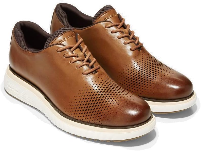 British Tan/Dark Roast/Brazilian Sand Wing Oxford P7182