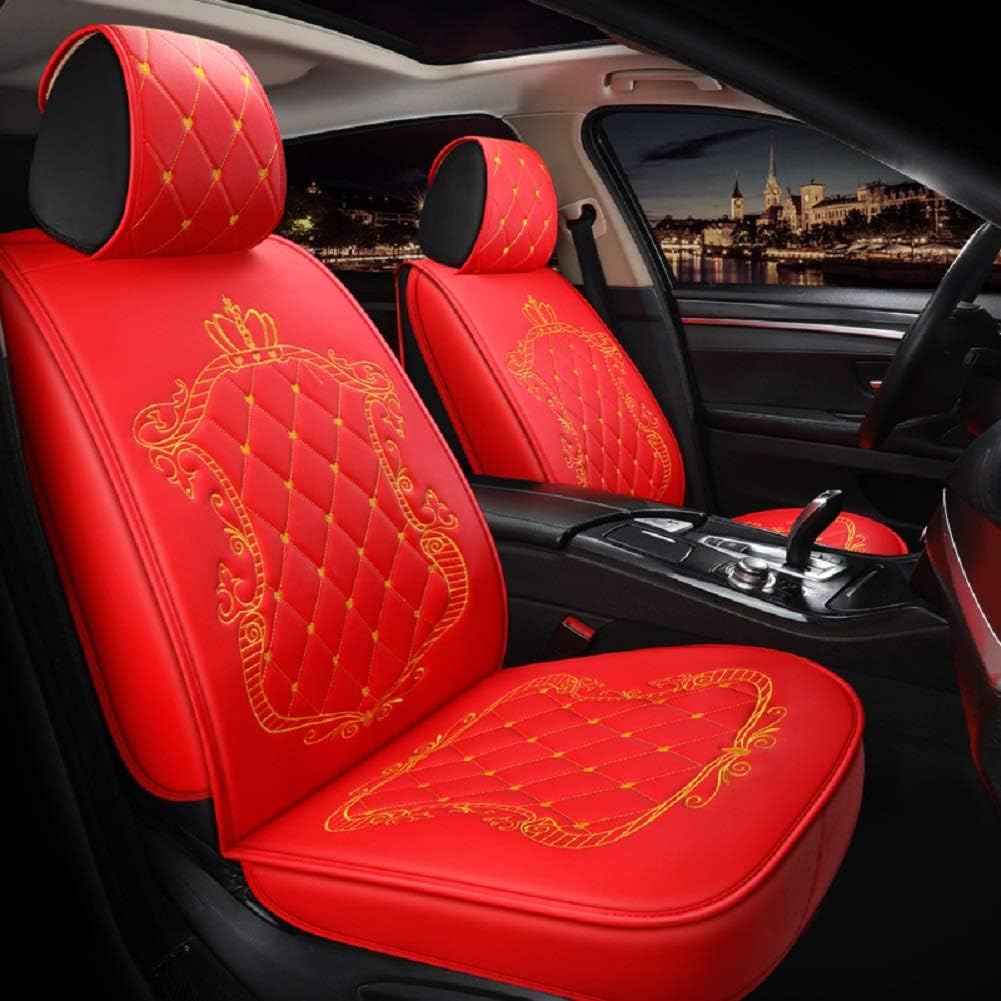 5pcs Waterproof Leather Car Seat Covers Full Set Q54534